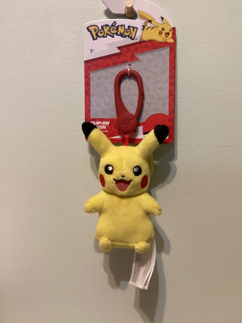 Pok’emon “Pikachu” Plush Clip On